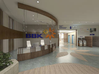 Bank, Ravenor's Design Solutions Ravenor's Design Solutions Aeropuertos de estilo escandinavo