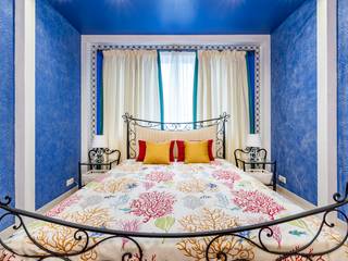 Киприотские сны, Школа Ремонта Школа Ремонта Mediterranean style bedroom