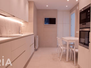 REFORMA PISO SAN JUAN PAMPLONA, RIA CONSTRUCCION & INTERIORISMO RIA CONSTRUCCION & INTERIORISMO Classic style kitchen