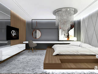 TAKE THE PLUNGE! | II | Wnętrza rezydencji, ARTDESIGN architektura wnętrz ARTDESIGN architektura wnętrz Modern style bedroom