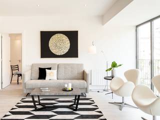 Home Staging Amueblar un Piso Express en Poblenou, Markham Stagers Markham Stagers Living room