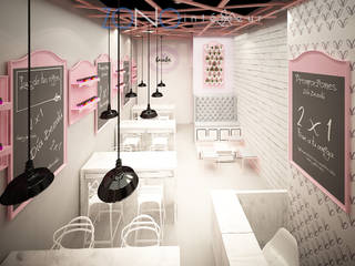 Proyecto Nail Bar, Zono Interieur Zono Interieur Study/office
