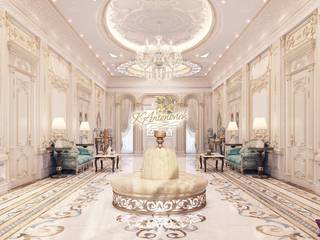 ​The art of luxury and comfort from Katrina Antonovich, Luxury Antonovich Design Luxury Antonovich Design Classic style corridor, hallway and stairs