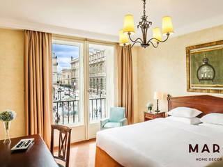 Hotel Du Louvre, MARÇAL MARÇAL Modern Yatak Odası