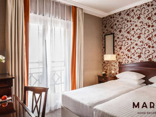 Hotel Du Louvre, MARÇAL MARÇAL Modern style bedroom