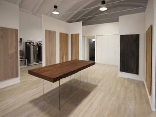 Progetto di uno Showroom di Parquet a Perugia, JFD - Juri Favilli Design JFD - Juri Favilli Design Commercial spaces