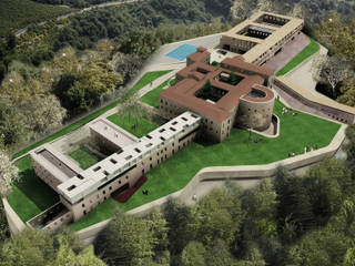 Progetto di Cohousing in un Ex-Ospedale a Lucca, JFD - Juri Favilli Design JFD - Juri Favilli Design