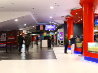 KRION® in the most modern cinemas in Europe: Multicines Odeon Sambil, KRION® Porcelanosa Solid Surface KRION® Porcelanosa Solid Surface Коммерческие помещения