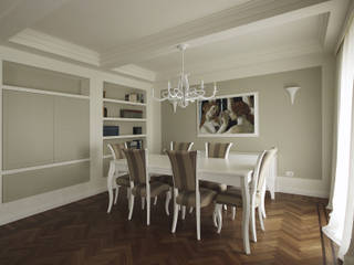Tavolo di Design Artigianale Classico Moderno, JFD - Juri Favilli Design JFD - Juri Favilli Design Salas de jantar clássicas