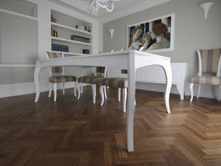 Tavolo di Design Artigianale Classico Moderno, JFD - Juri Favilli Design JFD - Juri Favilli Design غرفة السفرة