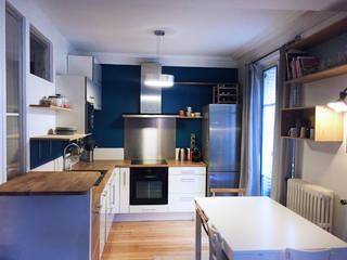 Home staging pour une cuisine • Paris 17, Agnès Dandine - Chichichic Agnès Dandine - Chichichic