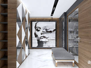 TAKE THE PLUNGE! | I | Wnętrza rezydencji | Projekt kuchni, ARTDESIGN architektura wnętrz ARTDESIGN architektura wnętrz Modern corridor, hallway & stairs