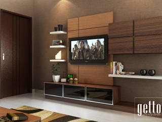 Mr. Asiang Metro Bandar Lampung, Getto_id Getto_id Modern Living Room Plywood