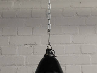 "BEUCHA II" Fabrik Design Industrie Lampe Loft Werkstatt Emaille, Lux-Est Lux-Est Commercial spaces Clinics