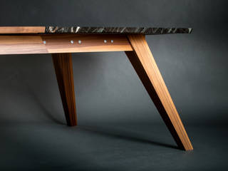 granite&wood table, cy architecture cy architecture Phòng ăn phong cách hiện đại