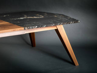 granite&wood table, cy architecture cy architecture モダンデザインの ダイニング