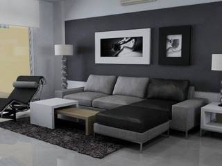 Proyecto de diseño interior de estar, Fernan Etcheverry Diseño Interior Fernan Etcheverry Diseño Interior