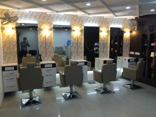 Hair Salon Renovation, Square Design Square Design