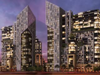 Al Manhal Gate Towers, SPACES Architects Planners Engineers SPACES Architects Planners Engineers 商业空间