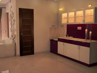 Ahad Euphoria, 2 BHK - Mr. Krishna, DECOR DREAMS DECOR DREAMS モダンデザインの ダイニング