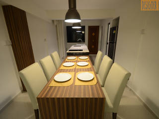 3 Room Flat in Toa Payoh, Designer House Designer House Küchenzeile Sperrholz Beige
