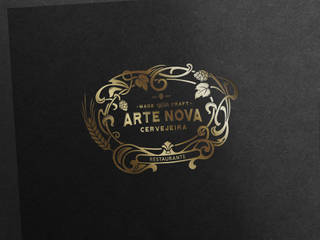 Restaurante e cervejaria Arte Nova (Aveiro), Think Bold Studio Think Bold Studio Commercial spaces