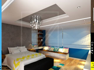 Remodelacion de Dormitorio Principal - Ilo cel. 925389750, F9.studio Arquitectos F9.studio Arquitectos 모던스타일 침실 세라믹