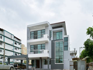 บ้าน3ชั้น โมเดิร์นลอฟต์ ซ.ลาดกระบัง18 คุณณัฐลดา ขำหรุ่น, fewdavid3d-design fewdavid3d-design