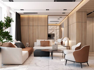 Central Park Apartments, Space Options Space Options Modern living room