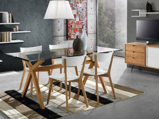 Arredamento Personalizzato Living, MD WORK SRL MD WORK SRL 客廳邊桌與托盤 複合木地板 Wood effect