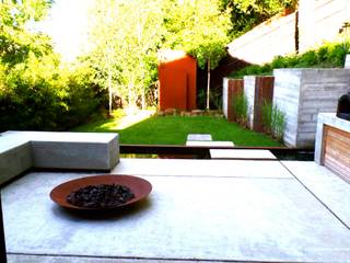 Modern Zen Garden in Woking U.K, GreenlinesDesign Ltd GreenlinesDesign Ltd Zengarden Concrete