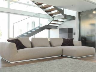 Modern Lounge Design, Spacio Collections Spacio Collections Living roomSofas & armchairs Textile Beige