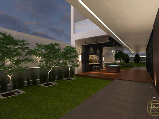Sun House, Arci Design Studio Arci Design Studio Modern corridor, hallway & stairs