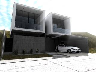 CASA "SIAMESA" , Dakota Austral Dakota Austral Single family home Metal