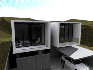 CASA "SIAMESA" , Dakota Austral Dakota Austral Single family home Metal