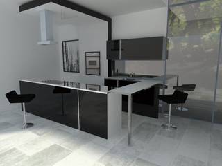 REMODELACION COCINA, Dakota Austral Dakota Austral Built-in kitchens