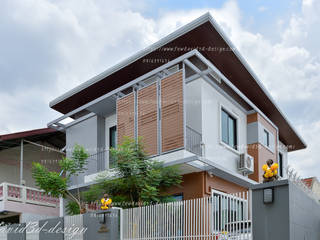 งานออกแบบบ้านพักอาศัย2ชั้น อ.แก่งคอย จ.สระบุรี, fewdavid3d-design fewdavid3d-design