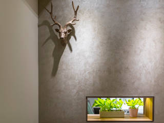 澄淨舒心:  走廊 & 玄關 by 楊允幀空間設計