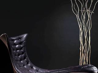 A Unique Seating Option, Spacio Collections Spacio Collections ВітальняДивани та крісла Шкіра Коричневий