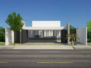 Casa FMarrufo, Contempo MX arquitectos Contempo MX arquitectos Single family home Concrete