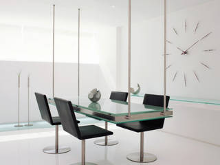 Office Room Wall Styling, Just For Clocks Just For Clocks Espacios comerciales Hierro/Acero