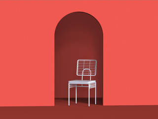 Terra Chair, gliesedesign gliesedesign Comedores de estilo industrial Metal
