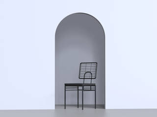 Terra Chair, gliesedesign gliesedesign Endüstriyel Yemek Odası Metal