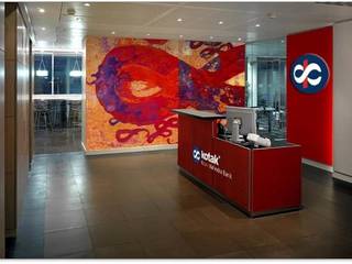 Kotak Office, Mumbai, Monde Art Monde Art Commercial spaces