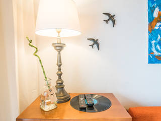 Alojamento Local T0 | Lisboa, YS PROJECT DESIGN YS PROJECT DESIGN Scandinavian style living room