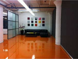 Porcelanato Liquido, Infinity Pisos Infinity Pisos Moderne muren & vloeren Marmer Oranje