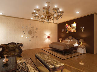 Marvin Mahal, Hotel, Ravi Prakash Architect Ravi Prakash Architect Classic style bedroom Marble