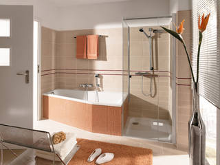 Baño pequeño con bañera Villeroy & Boch, Villeroy & Boch Villeroy & Boch Ванна кімната