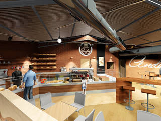 Panadería Andina, Loft estudio C.A. Loft estudio C.A. Spazi commerciali