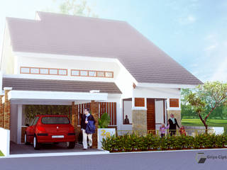 Hesty Home, Griya Cipta Studio Griya Cipta Studio Single family home Stone